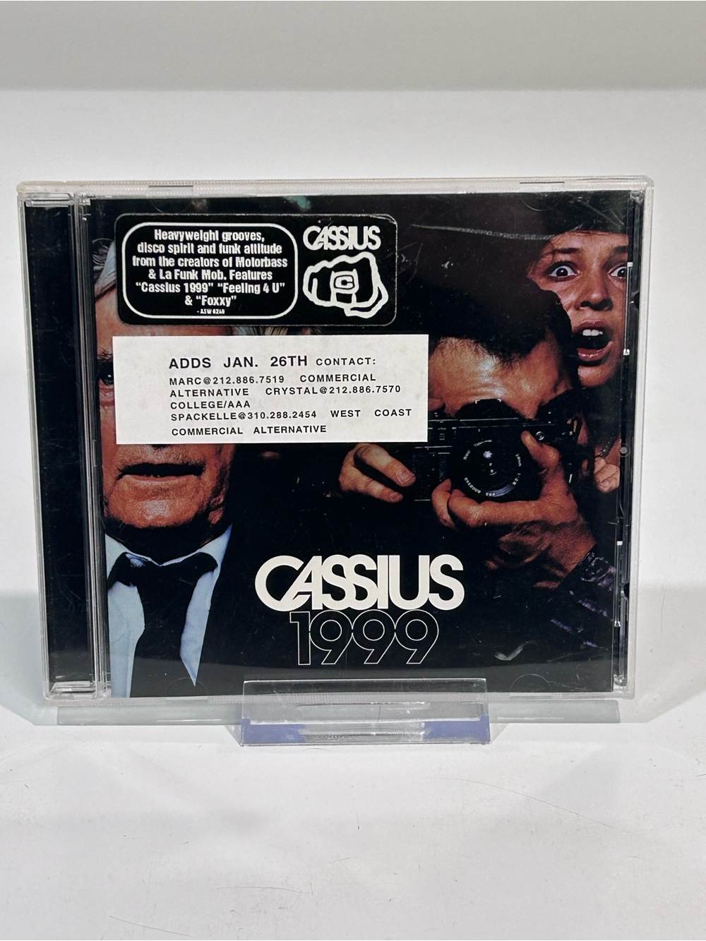🤯5 for $20🤯 Cassius “1999” CD [Dance Pop House]